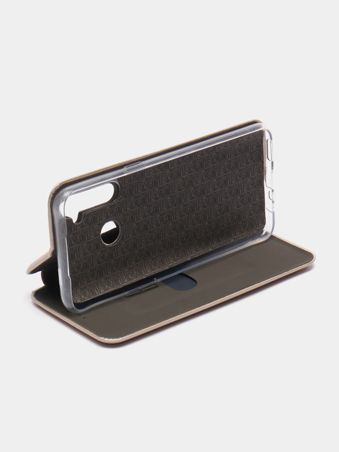 Золотой чехол-книжка для Realme C3 / 5 / 6i