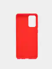Красный чехол для Samsung Galaxy A52 А72 M21/M30S мягкий матовый TPU силикон