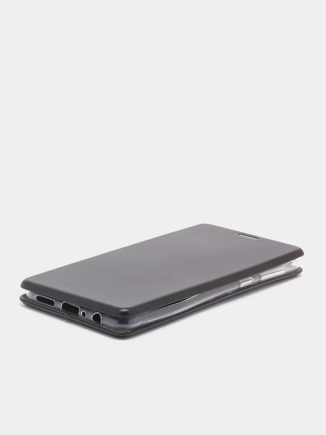 Черный чехол книжка Samsung Galaxy A21 2020