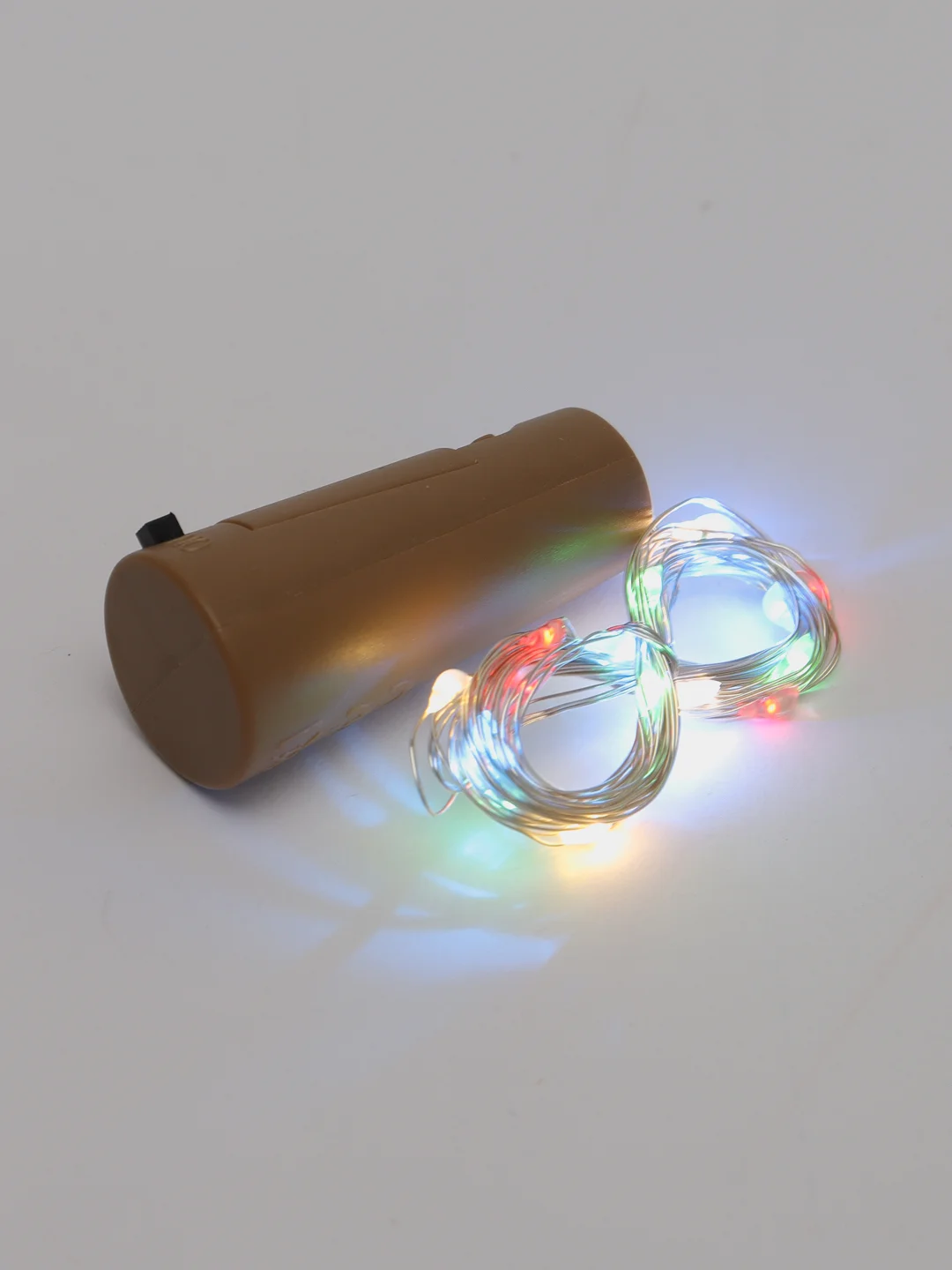 Светодиодная гирлянда-пробка роса для бутылки 1 и 2 метра, 10 и 20 LED