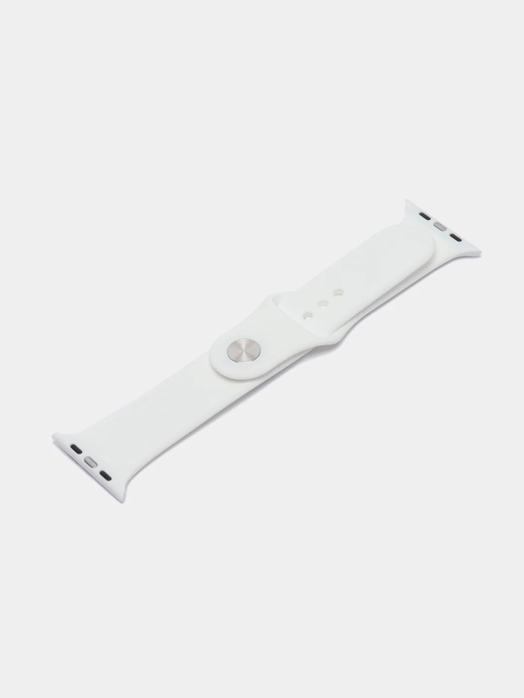 Белый силиконовый ремешок для Apple Watch 42/44
