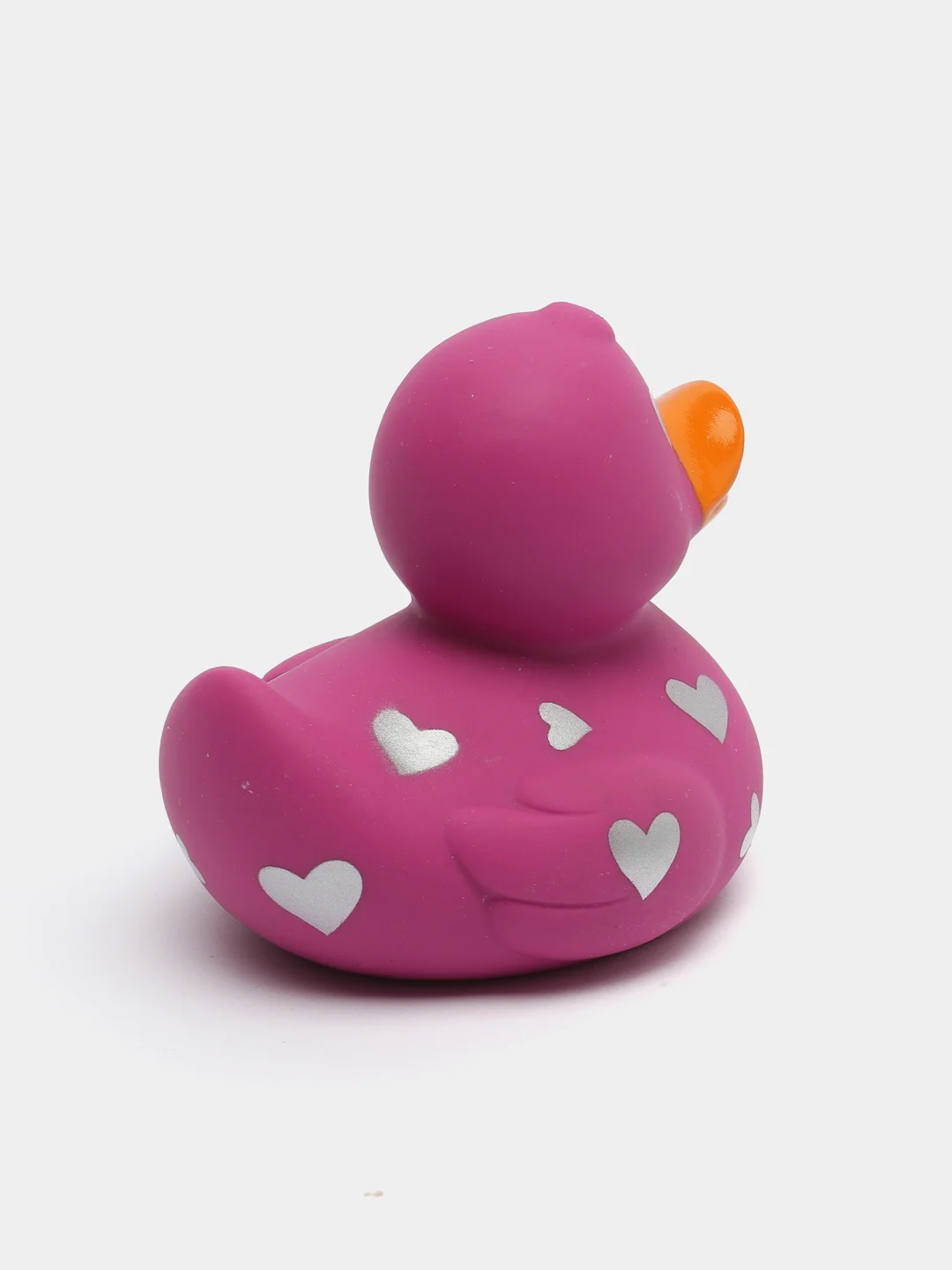 Игрушка для купания сувенир Funny Ducks "Розовая уточка c сердечками", 1938