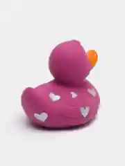 Игрушка для купания сувенир Funny Ducks "Розовая уточка c сердечками", 1938