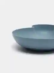 Голубой тарелка пластик с секциями в форме Мышонка Микки/Тарелка Микки Маус