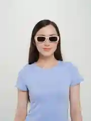Бежевый очки солнцезащитные