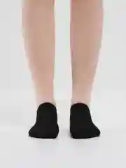 Черный носки женские однотонные