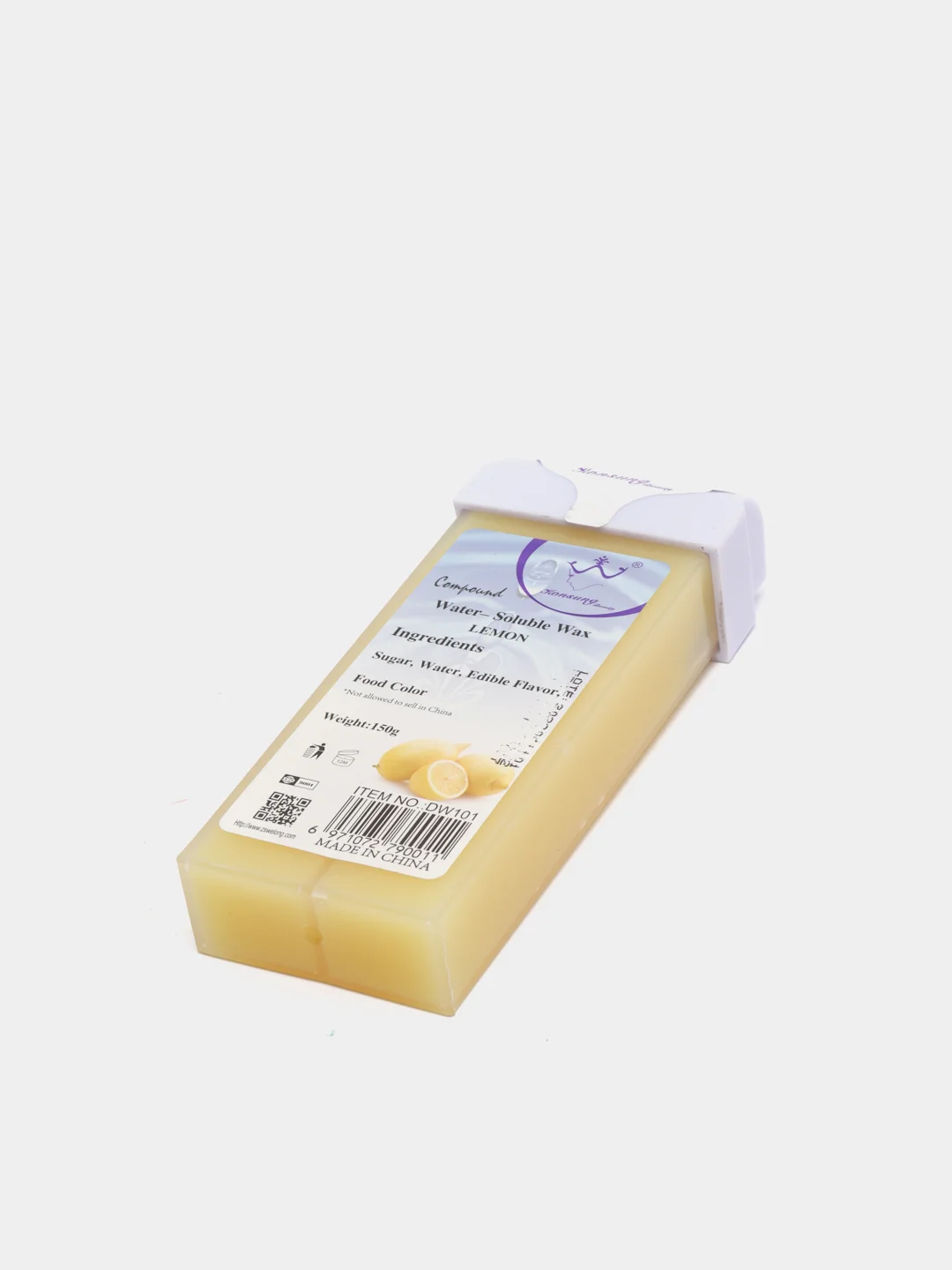 Лимонный воск картриджный для депиляции "Water-Soluble Wax", 115 г