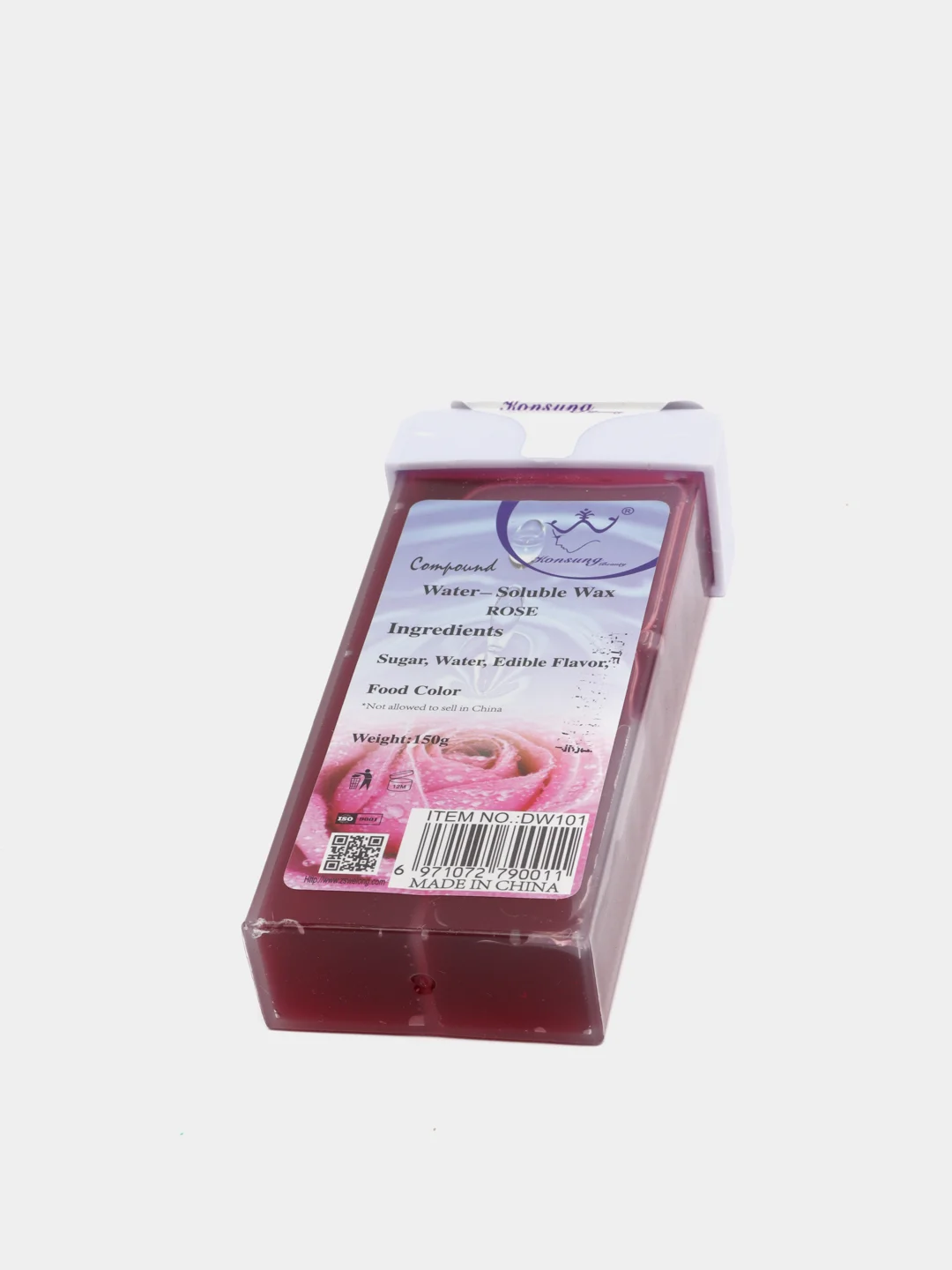 Красный воск картриджный для депиляции "Water-Soluble Wax", 115 г