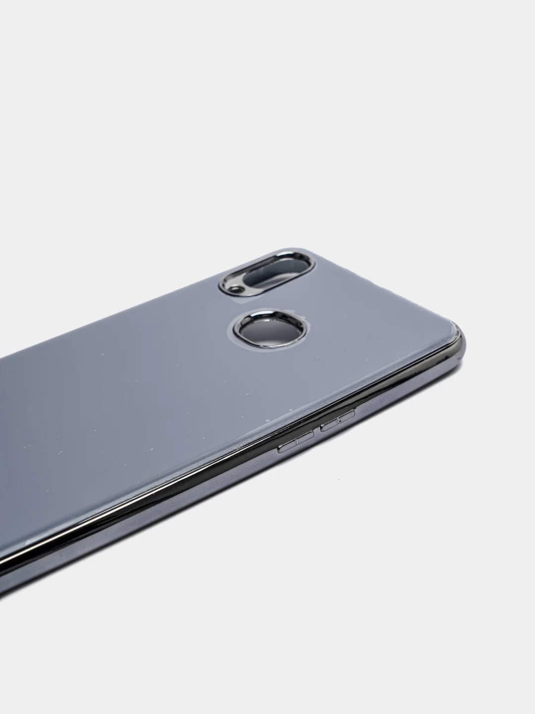 Розовый чехол Samsung Galaxy A10s, Самсунг Галакси А10с цветной, силиконовый, с глянцевой рамкой