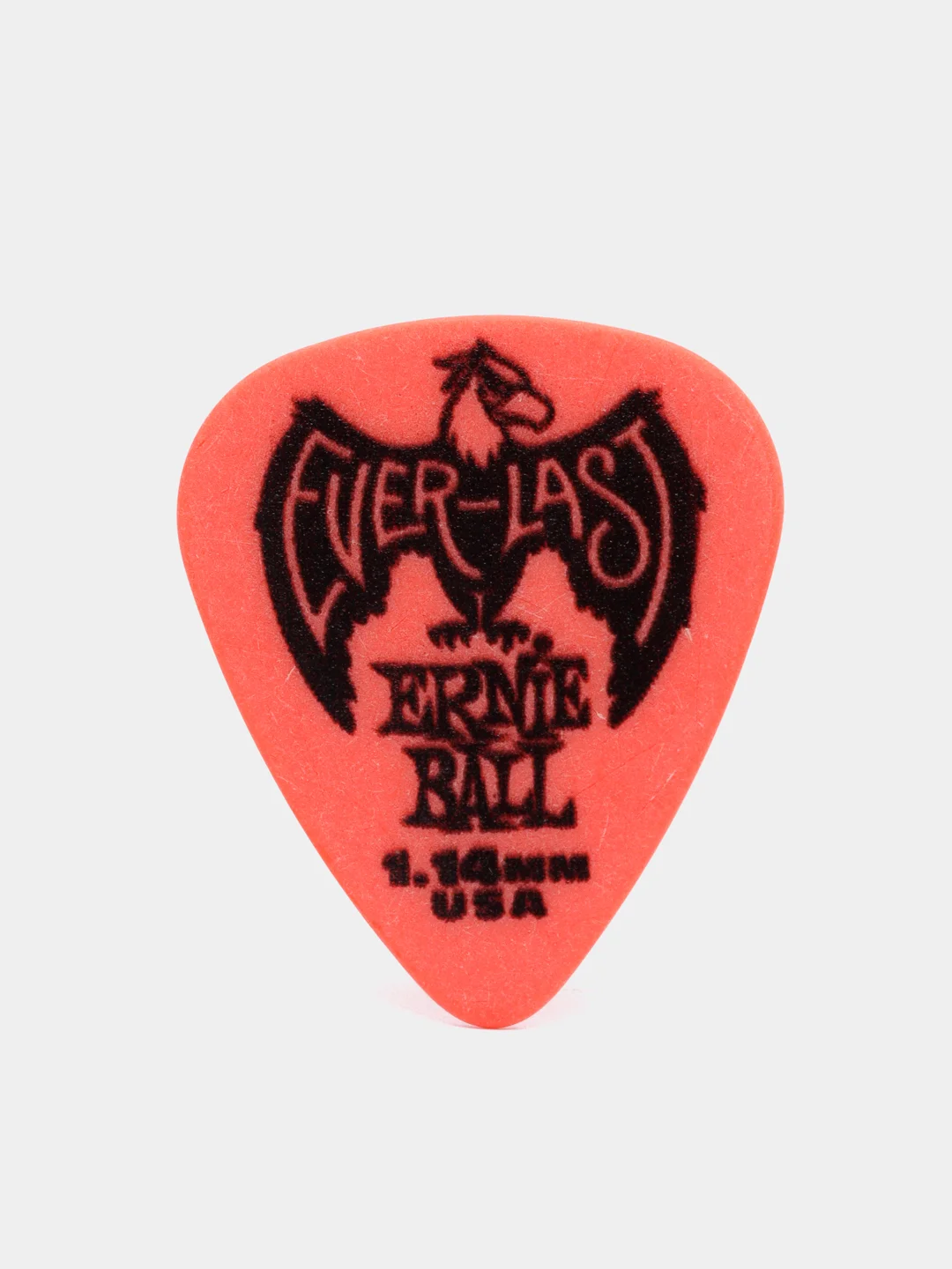 Красный медиатор гитарный Ernie Ball, с противоскользящим покрытием, разноцветные