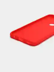 Красный чехол для Huawei P Smart Z/Honor 9X силиконовый матовый однотонный