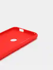 Красный чехол для Huawei P Smart Z/Honor 9X силиконовый матовый однотонный