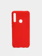 Красный чехол для Huawei P Smart Z/Honor 9X силиконовый матовый однотонный