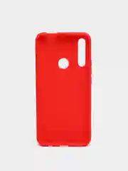 Красный чехол для Huawei P Smart Z/Honor 9X силиконовый матовый однотонный