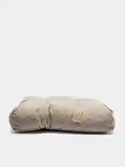 Бежевый меланж подушка для сидения MATEX "VELOURS", 40 х 40 х 8 см