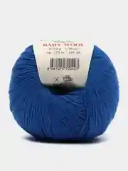 Синий пряжа Gazzal Baby Wool 20%Кашемир 40%Мериносовая шерсть 40%Акрил 50г 175м Газзал беби вул