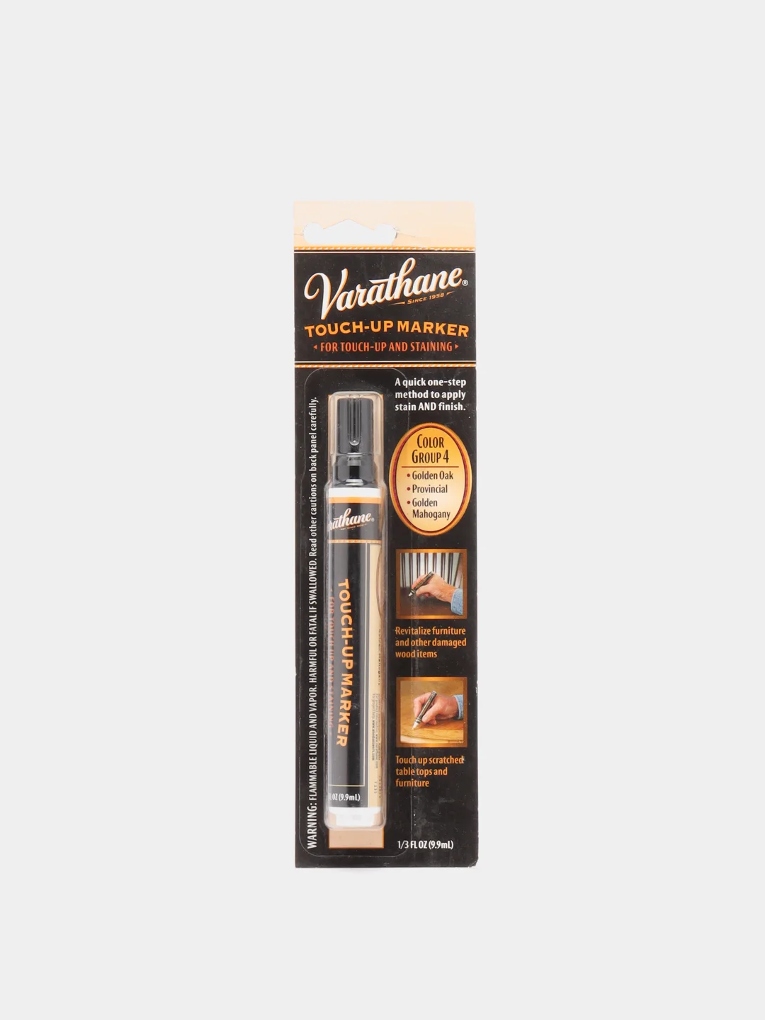 Угольный маркер подкраски Varathane Touch-Up Marker