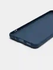 Синий чехол силиконовый на Samsung S20 / S11