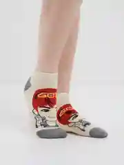 Багровый носки женские