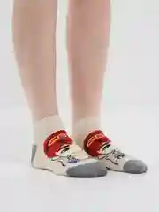Багровый носки женские