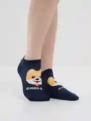 Синий носки женские
