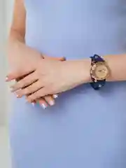 Темно-синий часы наручные
