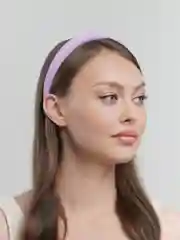 Аметистовый ободок "kpop" для волос