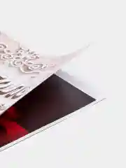Набор для творчества в технике папертоль, объемная картина "Алая Роза", ЛеКо