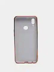 Оранжевый чехол Samsung Galaxy A10s, Самсунг Галакси А10с цветной, силиконовый, с глянцевой рамкой
