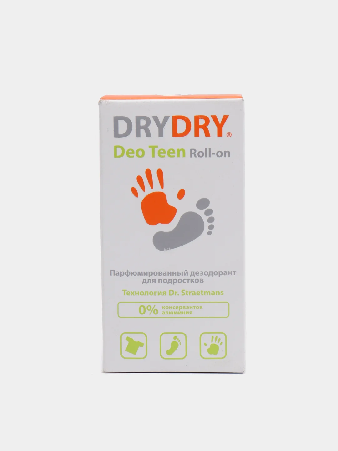 DRY DRY Deo Teen роликовый дезодорант для подростков, женский мужской дезодорант ДрайДрай