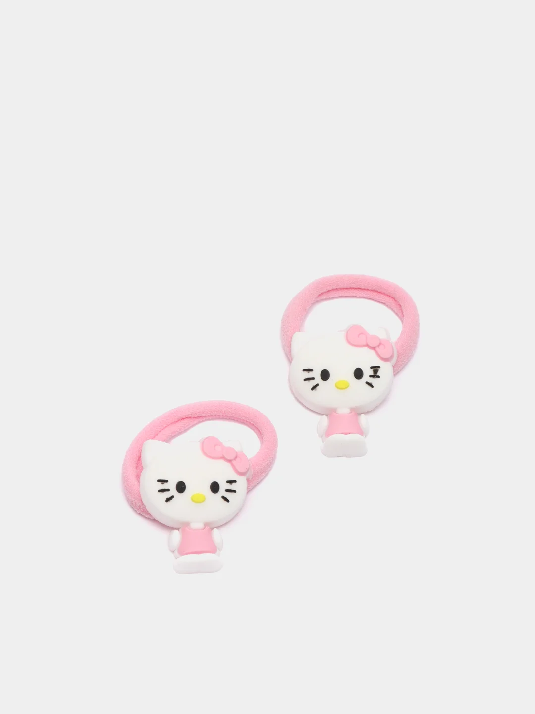 Коралловый резинки для волос мультяшные "Hello kitty - Хелло Китти" и "Единорог"