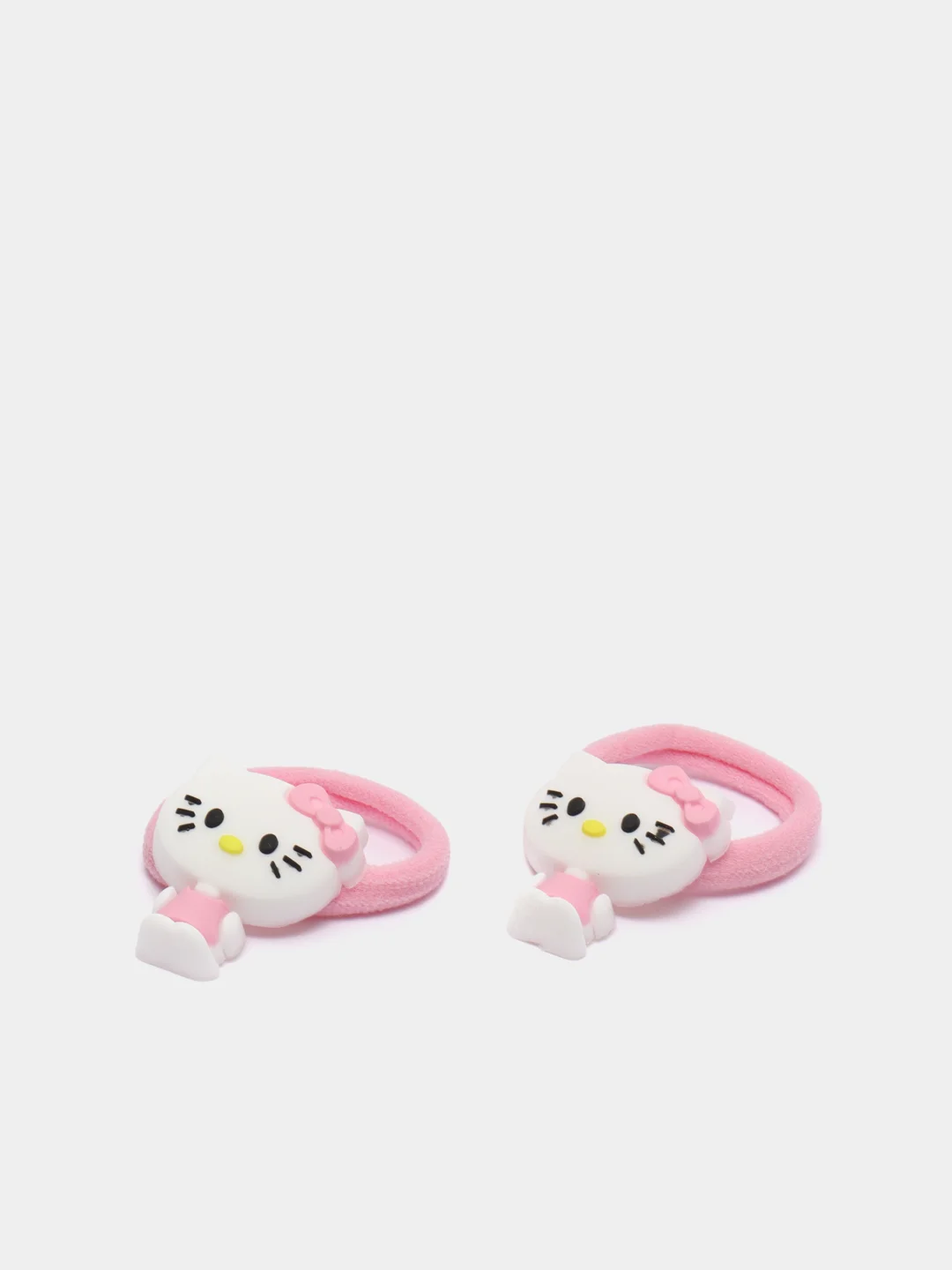 Коралловый резинки для волос мультяшные "Hello kitty - Хелло Китти" и "Единорог"