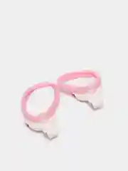 Фуксия резинки для волос мультяшные "Hello kitty - Хелло Китти" и "Единорог"