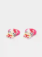 Вишнёвый резинки для волос мультяшные "Hello kitty - Хелло Китти" и "Единорог"