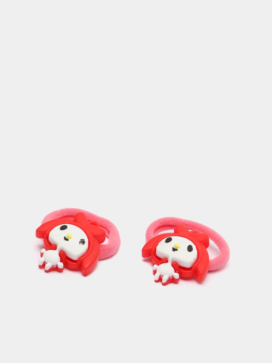 Алый резинки для волос мультяшные "Hello kitty - Хелло Китти" и "Единорог"