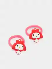Алый резинки для волос мультяшные "Hello kitty - Хелло Китти" и "Единорог"