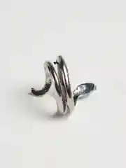 Серебряный кольцо "Змея", 2 цвета