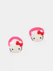 Красный резинки для волос мультяшные "Hello kitty - Хелло Китти" и "Единорог"