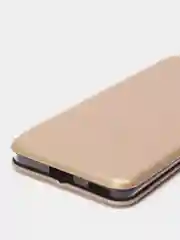 Золотой чехол-книжка Huawei Honor 50, Хуавей Хонор 50