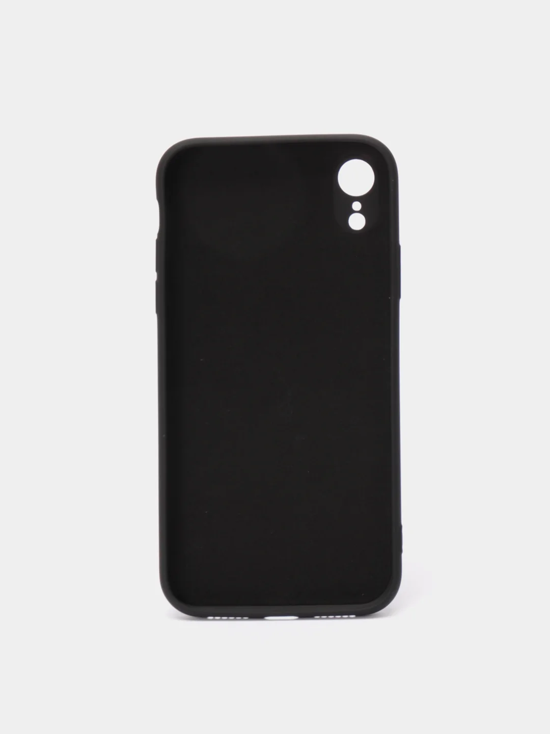 Черный силиконовый чехол для iPhone 7 8 XR X XS