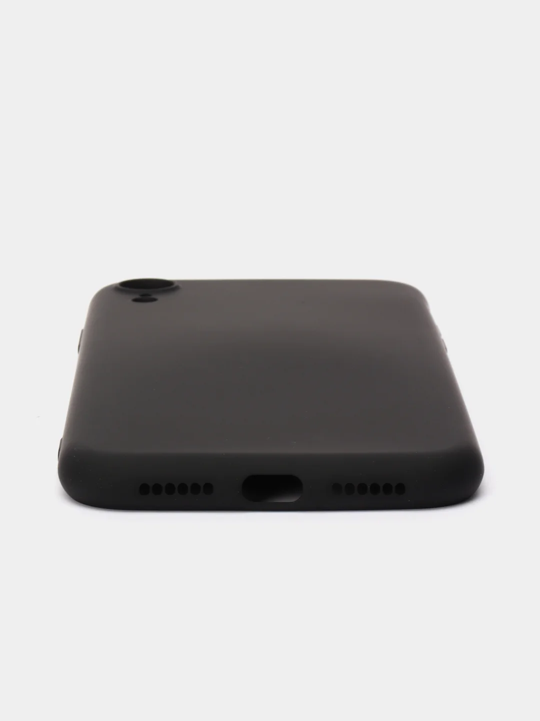 Черный силиконовый чехол для iPhone 7 8 XR X XS