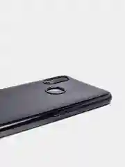 Черный чехол Samsung Galaxy A10s, Самсунг Галакси А10с цветной, силиконовый, с глянцевой рамкой