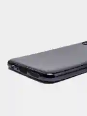 Черный чехол Samsung Galaxy A10s, Самсунг Галакси А10с цветной, силиконовый, с глянцевой рамкой