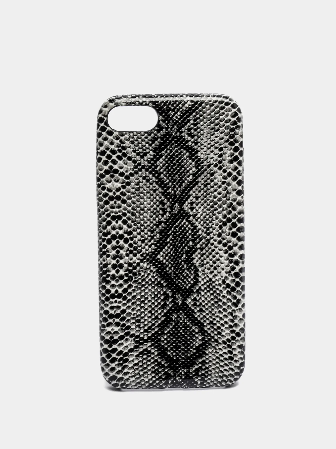 Серый чехол под кожу змеи для iPhone 7/8 / iPhone X
