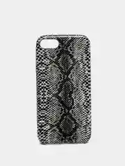 Серый чехол под кожу змеи для iPhone 7/8 / iPhone X