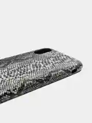 Серый чехол под кожу змеи для iPhone 7/8 / iPhone X