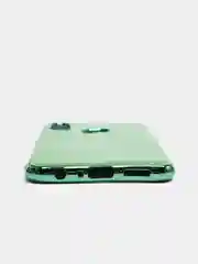 Зеленый чехол Samsung Galaxy A10s, Самсунг Галакси А10с цветной, силиконовый, с глянцевой рамкой