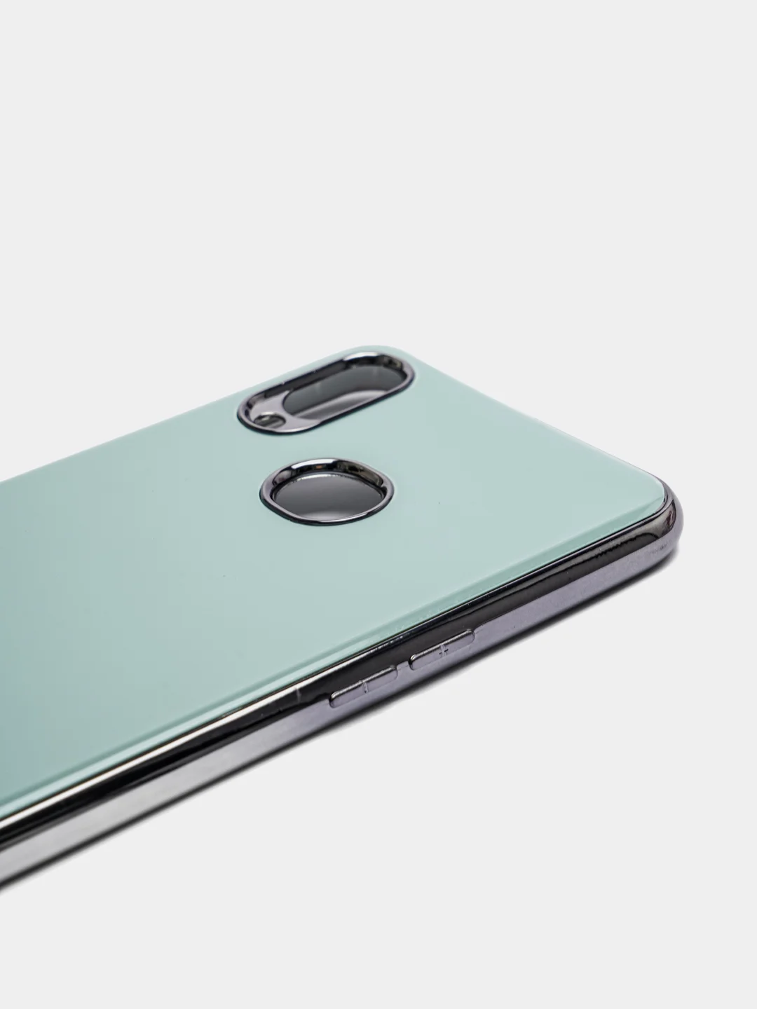 Ледяной чехол Samsung Galaxy A10s, Самсунг Галакси А10с цветной, силиконовый, с глянцевой рамкой