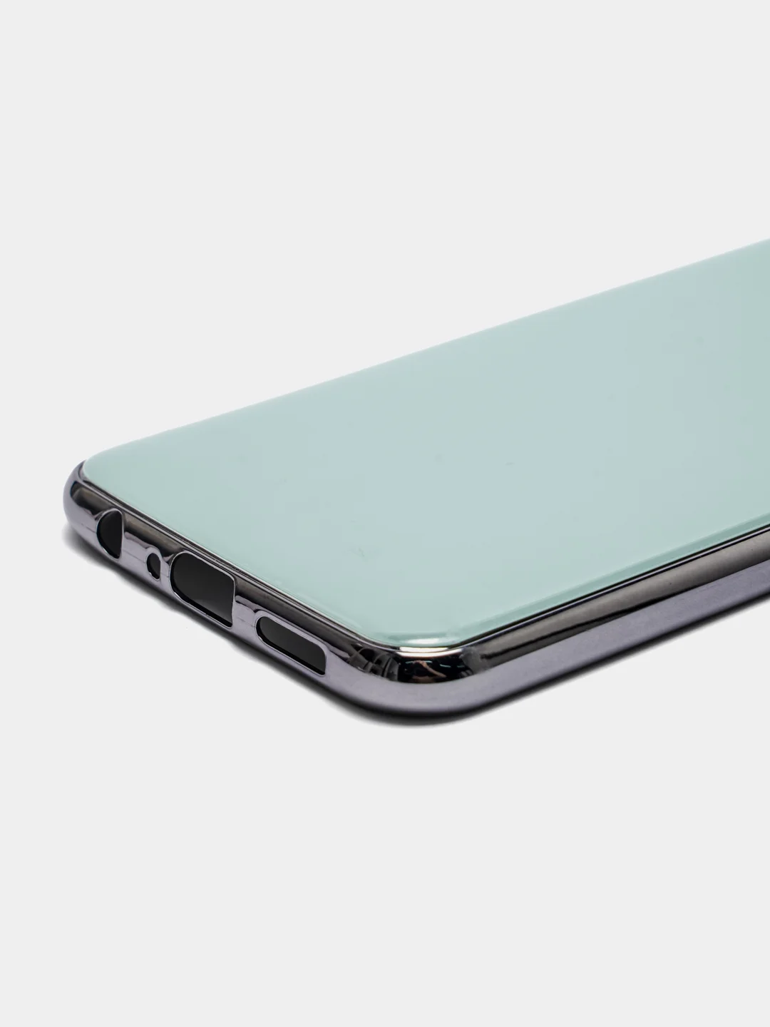 Ледяной чехол Samsung Galaxy A10s, Самсунг Галакси А10с цветной, силиконовый, с глянцевой рамкой
