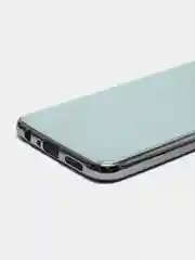Ледяной чехол Samsung Galaxy A10s, Самсунг Галакси А10с цветной, силиконовый, с глянцевой рамкой